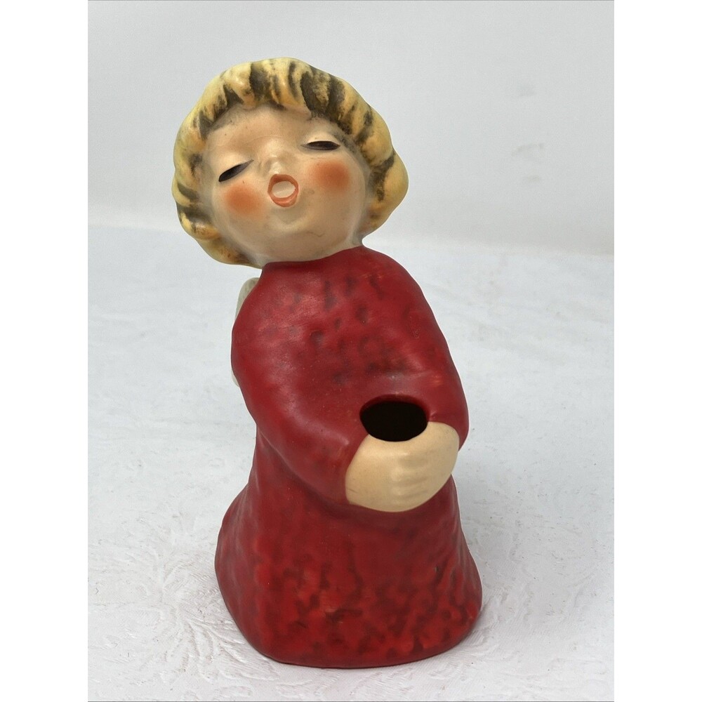 Vintage 1965 Goebel Singing Angel Candle Holder Figurine Gro 259 W Germany